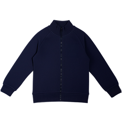 Felpe Adulto blu con zip, invernale