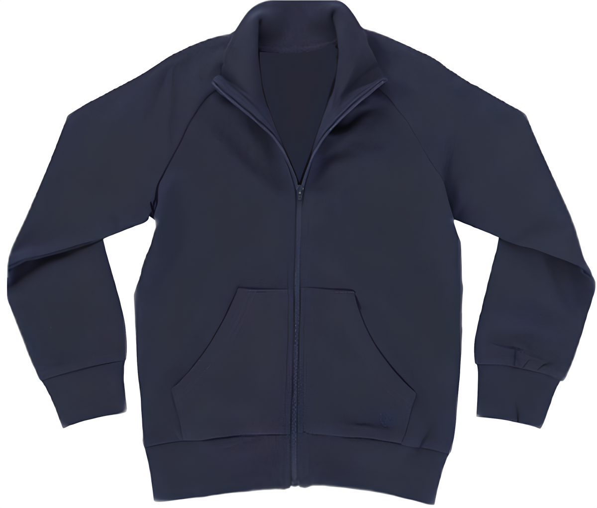 Felpa blu con zip, estiva bimbo/bimba