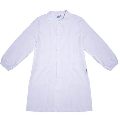 Grembiule Bambino Scuola, Abbottonatura Centrale, colore Bianco