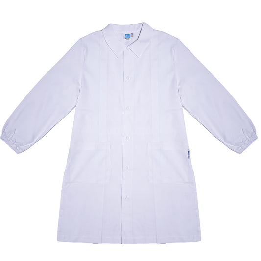 Grembiule Bambino Scuola, Abbottonatura Centrale, colore Bianco