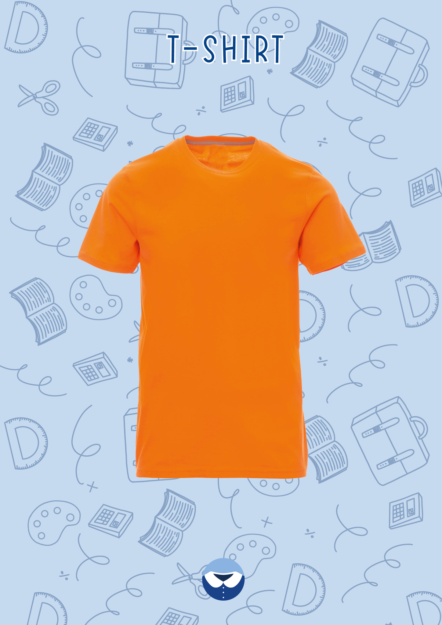 T-Shirt Adulto Arancio