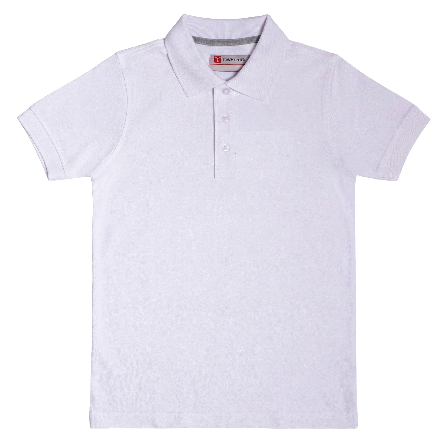 Polo Mezza Manica Bianca Bambino/a
