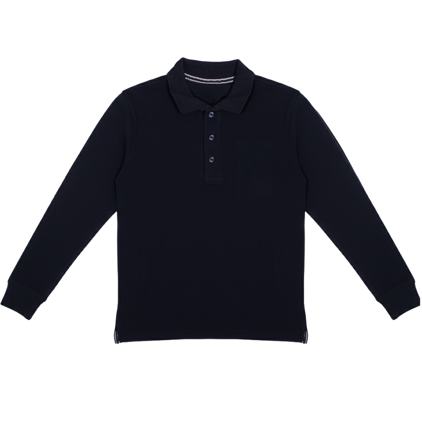 Polo Manica Lunga Blu Bambino/a