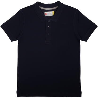 Polo Mezza Manica Blu Bambino/a