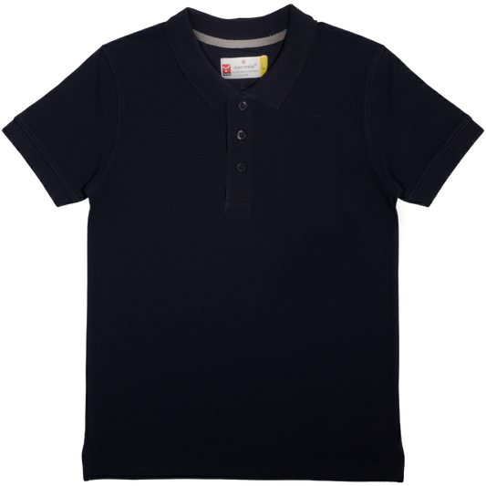 Polo Mezza Manica Blu Bambino/a