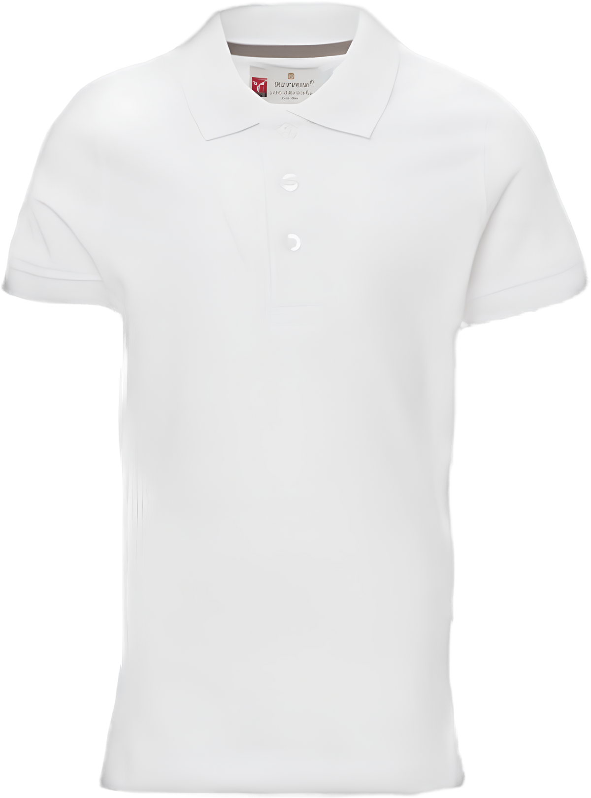 Polo Mezza Manica Bianca Bambino/a